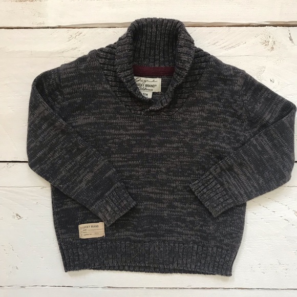 Lucky Brand Other - Lucky Brand Shawl Collar Sweater Baby Boy